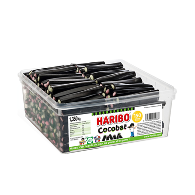 Haribo Cocobat réglisse X5
